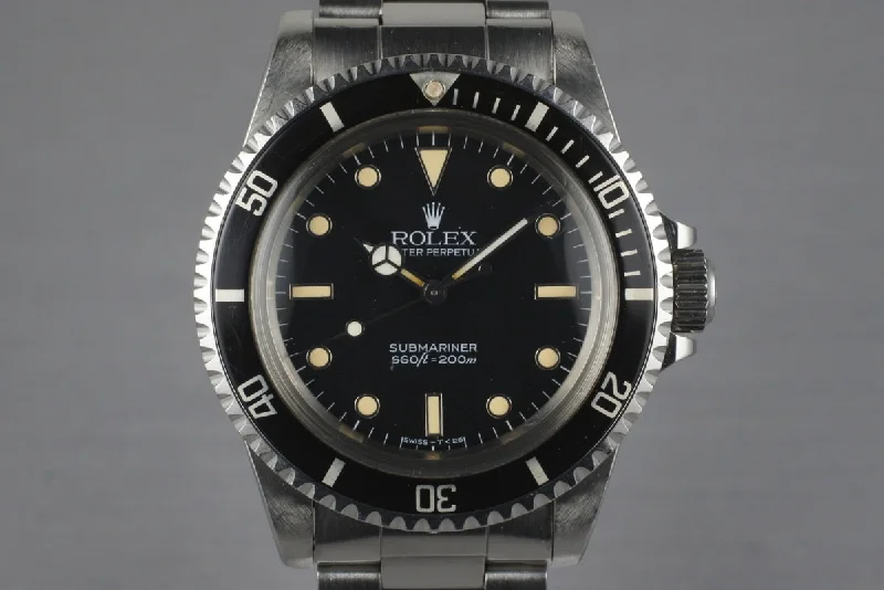 Explore Rolex Watches with Premium Craftsmanship –1985 Rolex Submariner 5513 ‘Spider Dial’