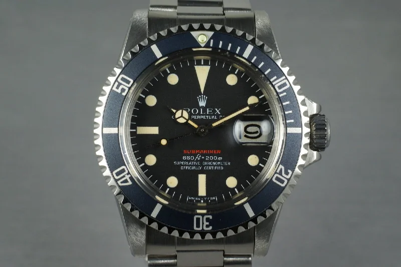 Find Classic Rolex Models with Perfect Design –1971 Rolex Red Submariner 1680 Mark IV Dial