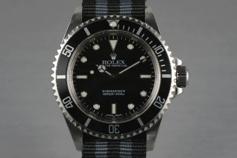 Rolex Watches: Designed for Excellence –2001 Rolex Submariner 14060M