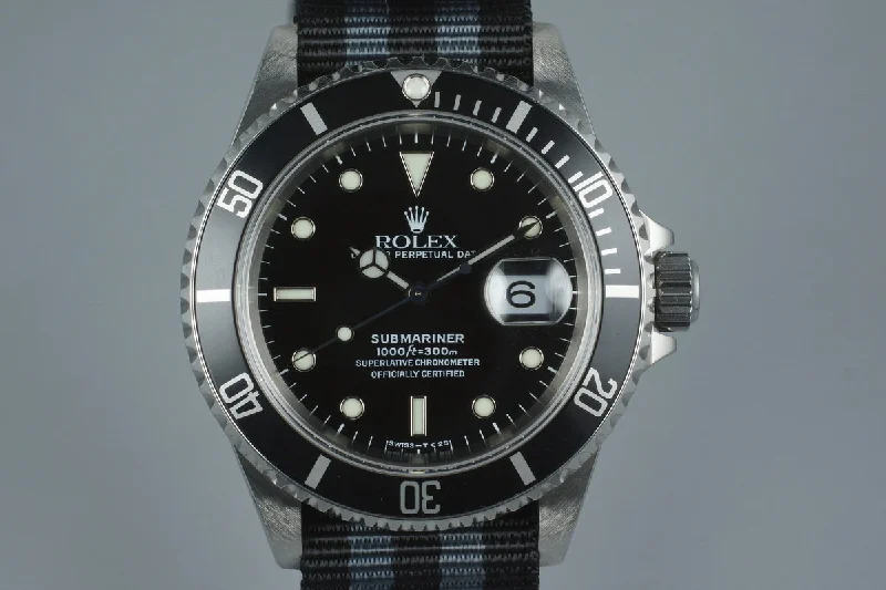 Explore Rolex Watches for Timeless Charm –1997 Rolex Submariner 16610