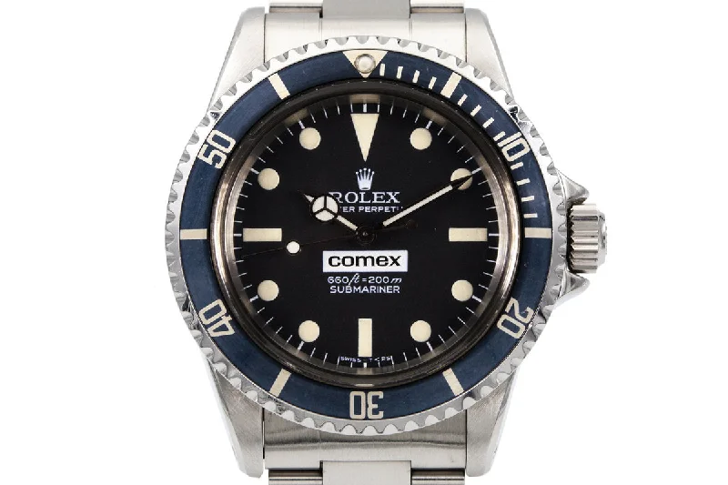 Shop for Classic Rolex Watches Online –1977 Rolex Submariner 5514 COMEX with Henry Hudson Letter