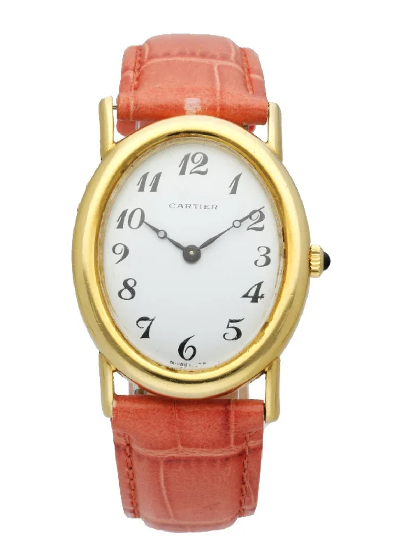 Shop Cartier Watches for Timeless Style –Cartier 9029.21 18K Yellow Gold Vintage Watch