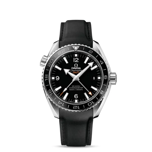 Omega Watches: Where Swiss Precision Meets Style –Omega Seamaster 44mm Watch - Ref: 232.32.44.22.01.001 - Black Index Dial, Black Rubber Strap