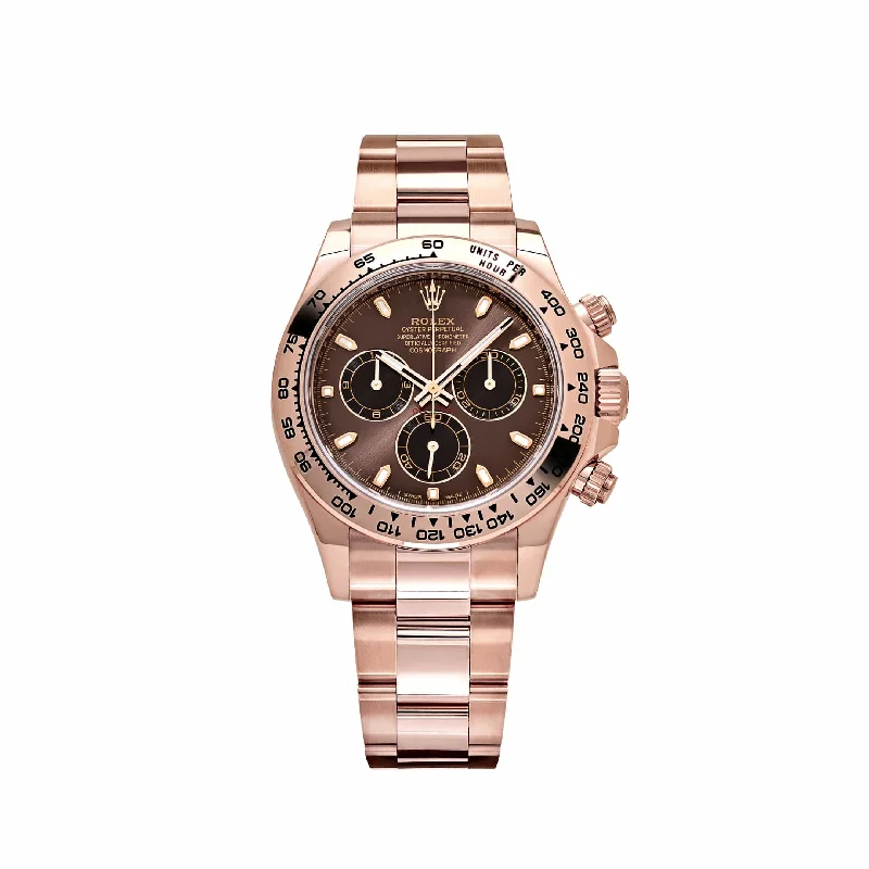 Discover the Best Rolex Models for Every Wrist –Rolex Daytona 116505 Rose Gold Chocolate Brown Dial (2023)