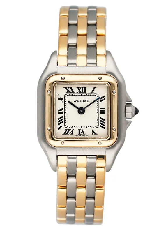 Discover Cartier Watches with Iconic Design –Cartier Panthere 1057917 Three Rows Ladies Watch