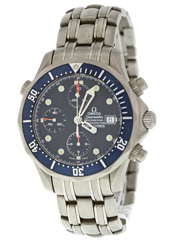 Find Exclusive Omega Models for Sale –Omega Seamaster Titan Chronograph 2298.80.00 Titanium Mens Watch