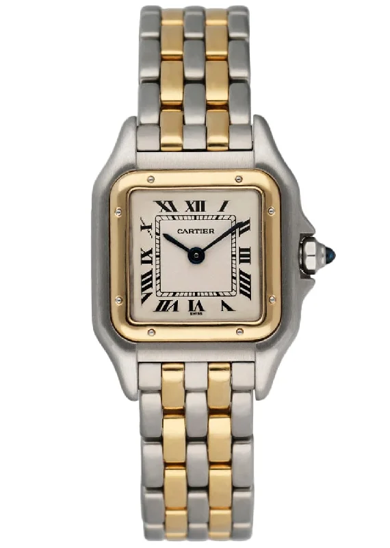 Cartier Watches: Elegant, Timeless, and Precise –Cartier Panthere W25029B6 Two Rows Ladies Watch