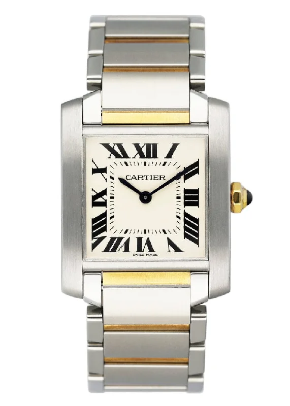 Find Cartier Watches for Every Budget –Cartier Tank Francaise W2TA0003 Midsize Watch