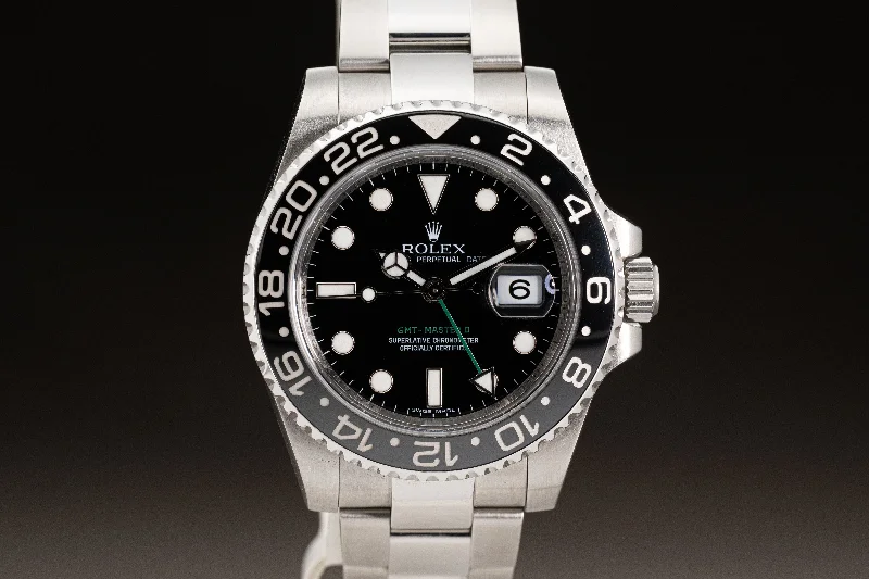 Rolex Watches: Crafted for Excellence –2009 Rolex 116710 Ceramic GMT Master II Box, Card, Hangtags & Booklets