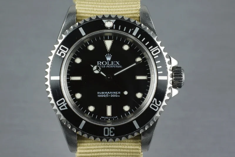 Rolex Watches: The Art of Timekeeping –1997 Rolex Submariner 14060