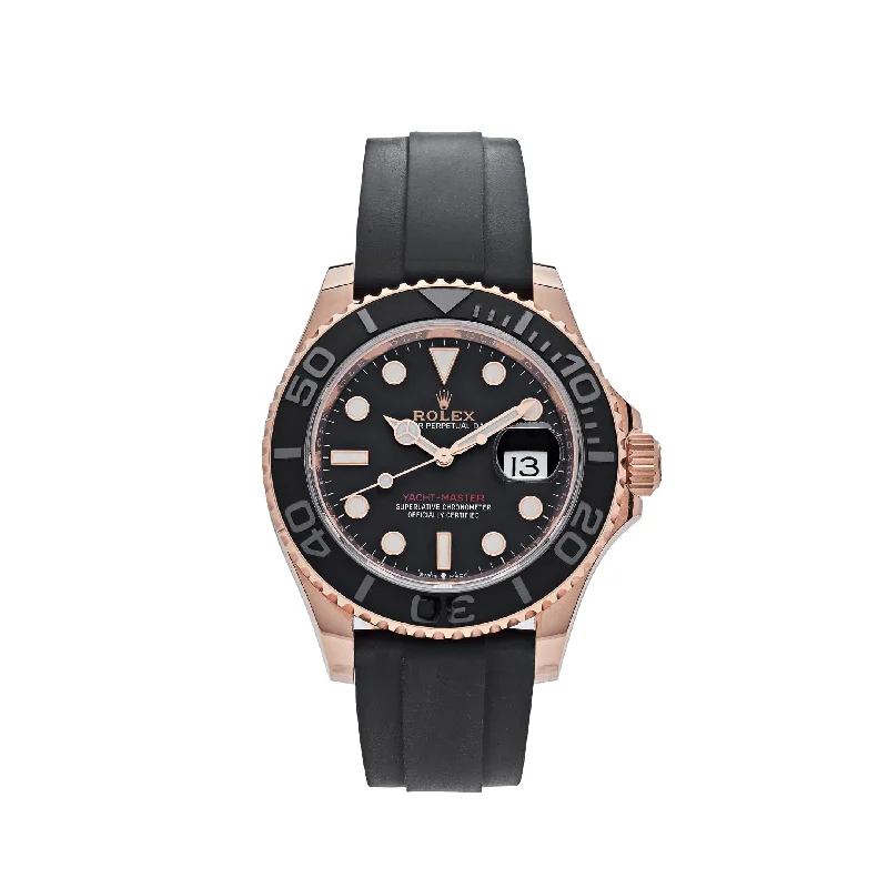 Explore Rolex Watches for the Ultimate Timepiece Experience –Rolex Yacht-Master 126655 Rose Gold Black Dial (2020)