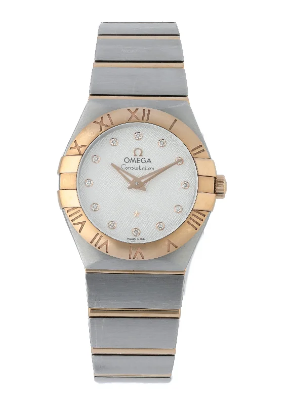 Omega Watches: A Tradition of Swiss Excellence –Omega Constellation 123.20.27.60.52.002 Ladies Watch Box Papers