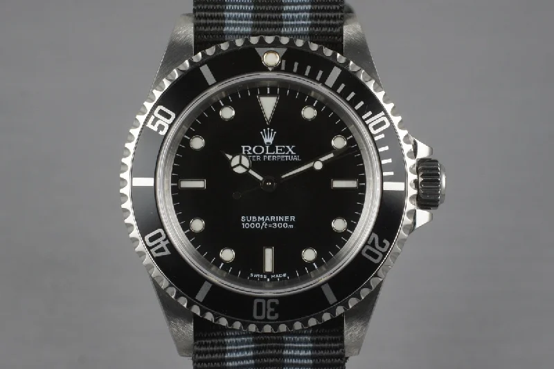 Shop Rolex Watches for Every Lifestyle –2002 Rolex Submariner 14060