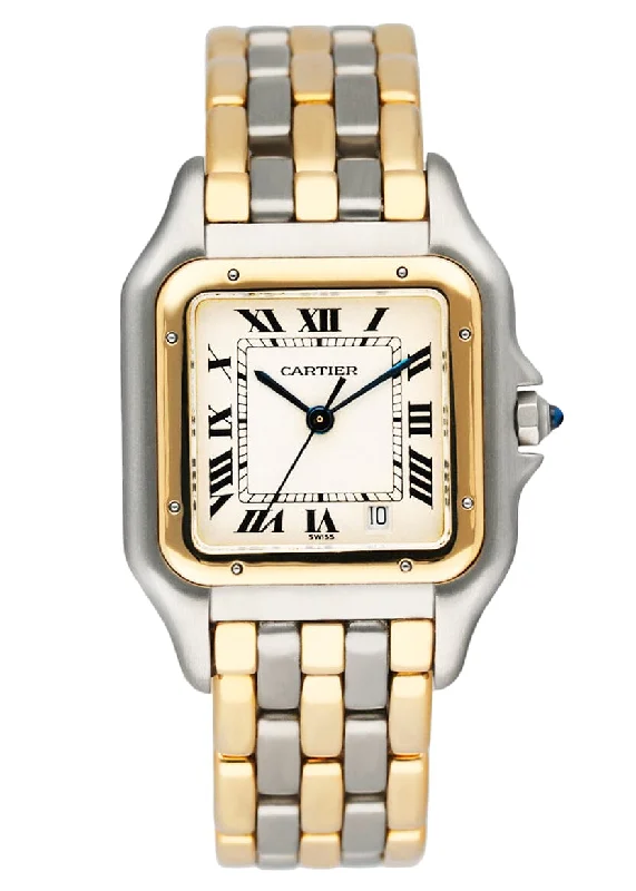 Discover Cartier Watches with Ultimate Craftsmanship –Cartier Panthere 83949 Midsize Three Rows Ladies Watch