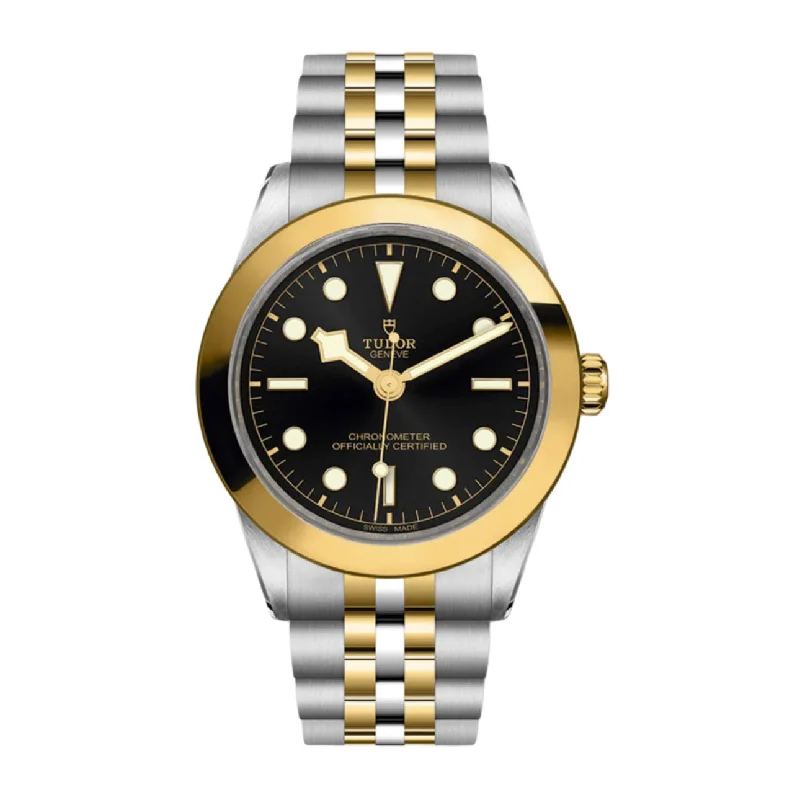 Discover Tudor Watches for Ultimate Craftsmanship –Tudor Black Bay 39 S&G | Steel and yellow gold bracelet | Black Dial | Men's Watch ref. M79663-0001