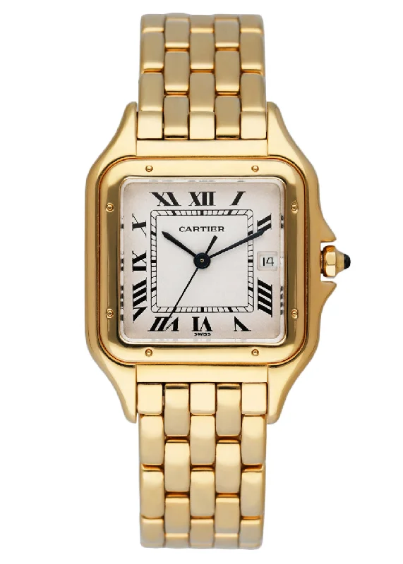 Shop Cartier Watches for the Elite Collector –Cartier Panthere 883968 Large 18K Yellow Gold Mens Watch