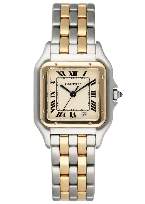 Shop Cartier Watches for the Perfect Timepiece –Cartier Panthere W25028B6 Midsize Two Tone Ladies Watch