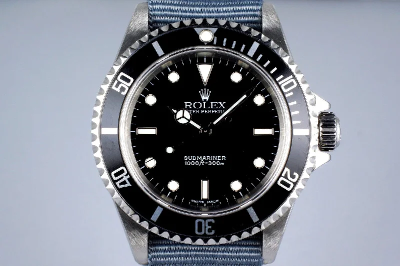 Shop Rolex Watches for Unmatched Precision –2004 Rolex Submariner 14060M