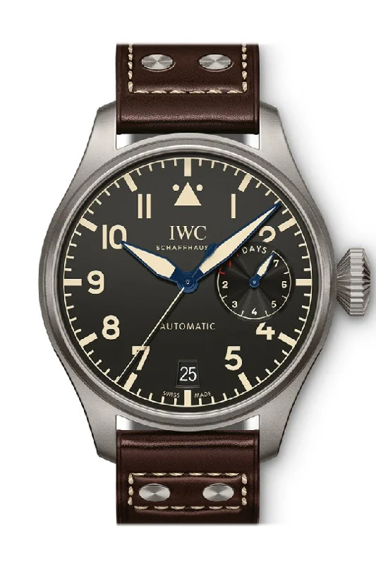 IWC Watches: Timeless Precision for the Elite –IWC Big Pilots Automatic Black Dial Men's Watch IW501004