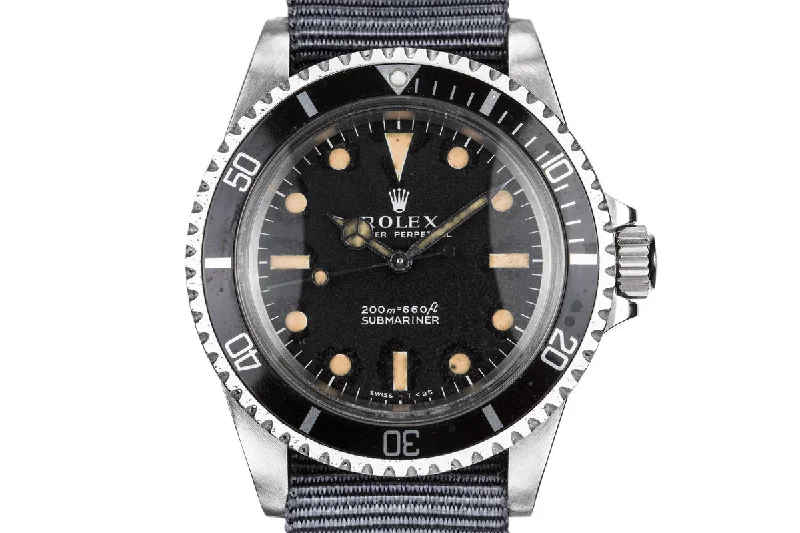 Shop Rolex Watches for Every Occasion –1967 Rolex Submariner 5513 Meters First