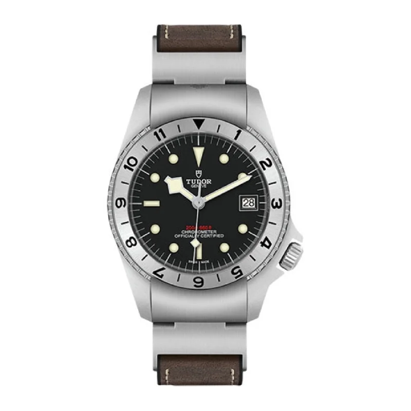 Shop Tudor Watches for Rare Collections –Tudor Black Bay P01 42mm | leatherrubber strap | black domed Dial | Men's Watch ref. M70150-0001