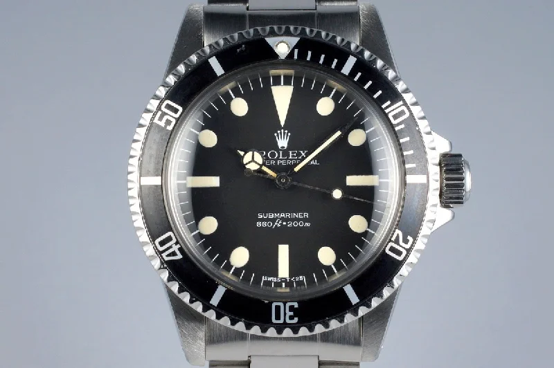 Discover Rolex Watches: A Mark of Excellence –1979 Rolex Submariner 5513 Mark III Maxi Dial