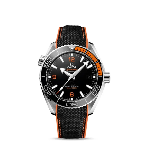 Discover Omega Watches for Every Occasion –Omega Seamaster 44mm Watch - Ref: 215.32.44.21.01.001 - Black Index Dial, Black NATO Strap