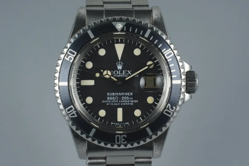 Rolex Watches: Precision Crafted for Luxury –1979 Rolex Submariner 1680