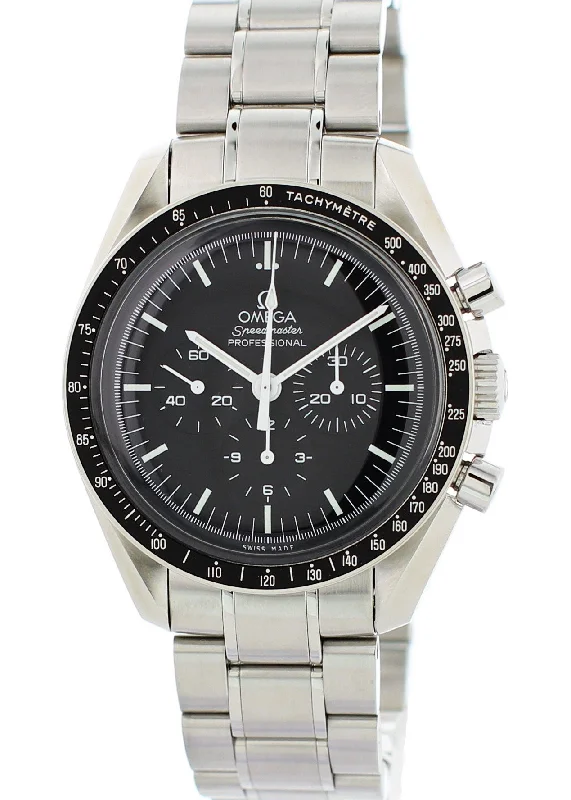 Shop Omega Watches for Ultimate Craftsmanship –Omega Speedmaster Professional Moonwatch Chronograph 311.30.42.30.01.005 Original Papers