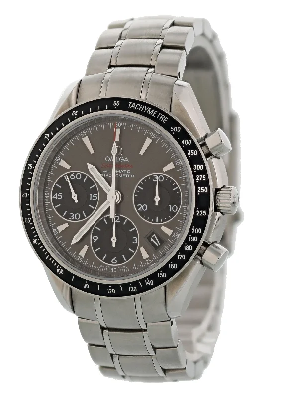 Shop Omega Watches for Timeless Luxury –Omega Speedmaster 323.30.40.40.06.001 Men's Watch Box Papers