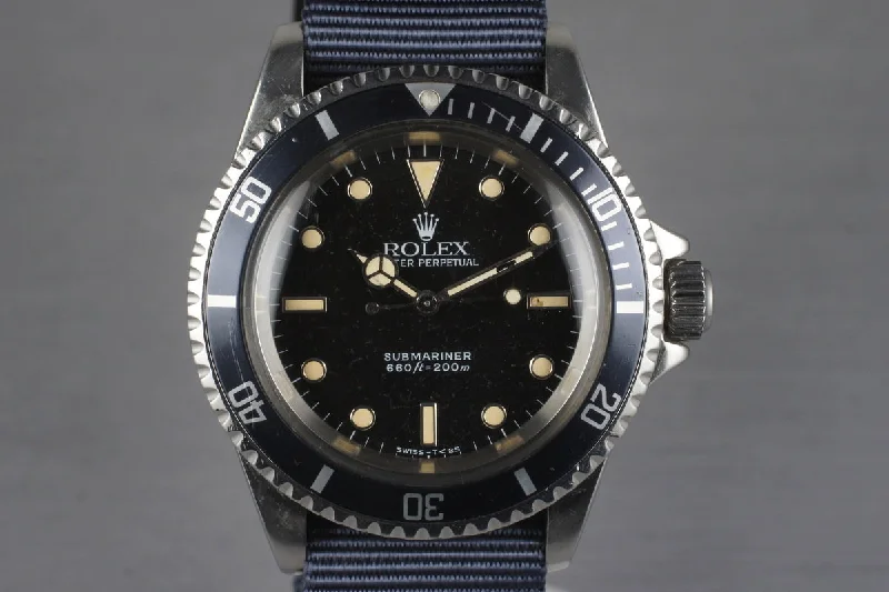 Shop Rare and Exclusive Rolex Watches –1968 Rolex Submariner 5513