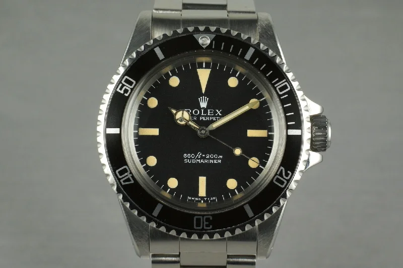 Discover the Art of Rolex Timekeeping –1968 Rolex Submariner 5513