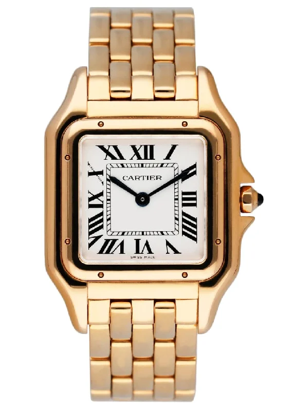 Shop Cartier Watches for Timeless Elegance –Cartier Panthere Midsize WGPN0007 18K Rose Gold Ladies Watch Box & Papers