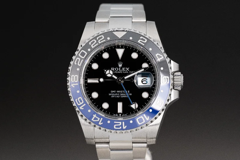 Rolex Watches: Iconic Timepieces for the Elite –2023 Rolex GMT Master II 126710BLNR Batman Box, Card, Hangtags, Card & Booklets