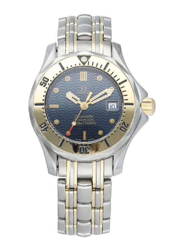 Discover Iconic Omega Timepieces –Omega Seamaster Diver 2382.80.00 Stainless Steel / Yellow Gold Woman's watch