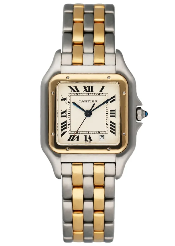 Shop Cartier Watches for the Ultimate Luxury –Cartier Panthere W25028B6 Midsize Two Tone Ladies Watch