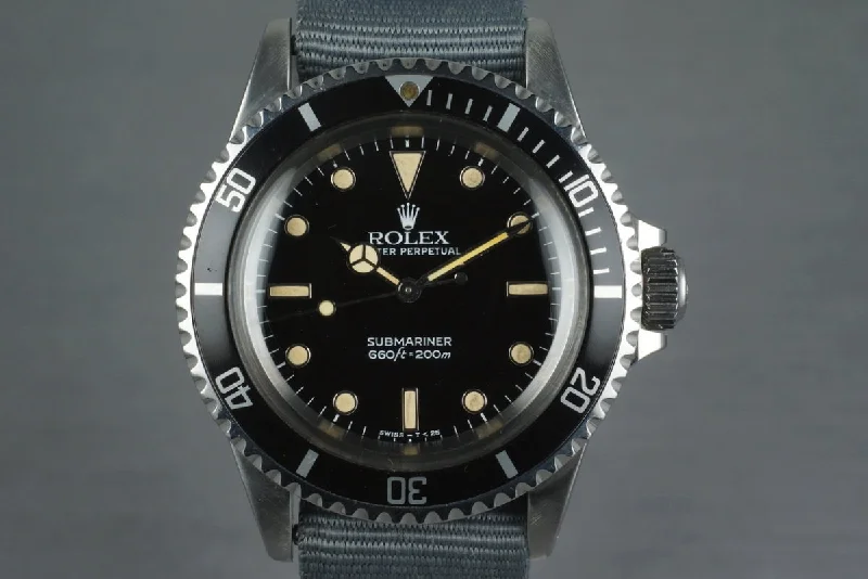 Rolex Watches: Crafted for Perfection and Luxury –1985 Rolex Submariner 5513