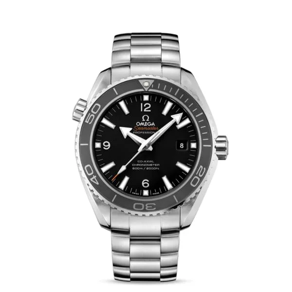 Omega Watches: Built for Performance and Luxury –Omega Seamaster 46mm Watch - Ref: 232.30.46.21.01.001 - Black Index Dial, Stainless Steel Bracelet