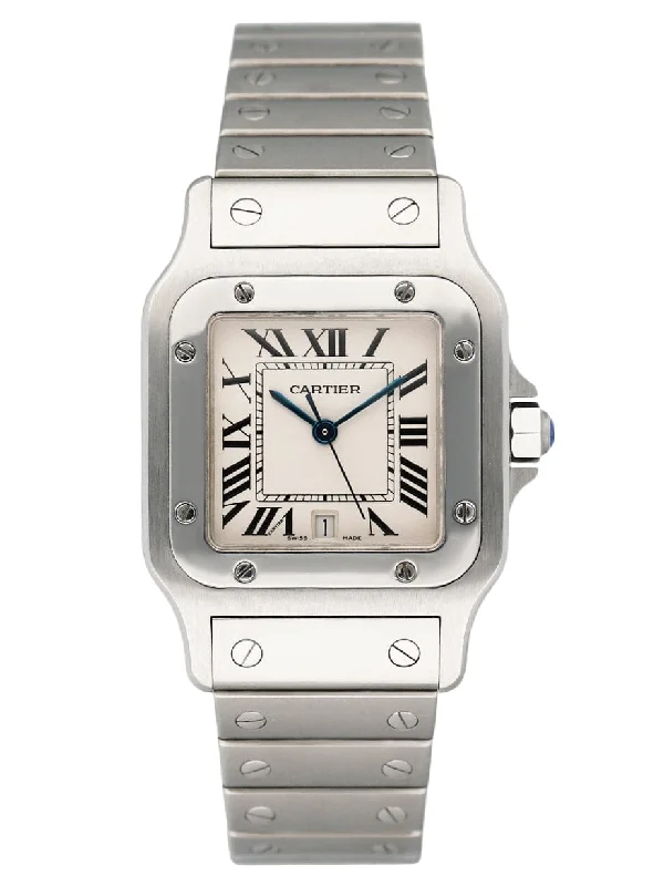 Shop Cartier Watches for the Modern Gentleman –Cartier Santos Galbee W20060D6 Stainless Steel Watch