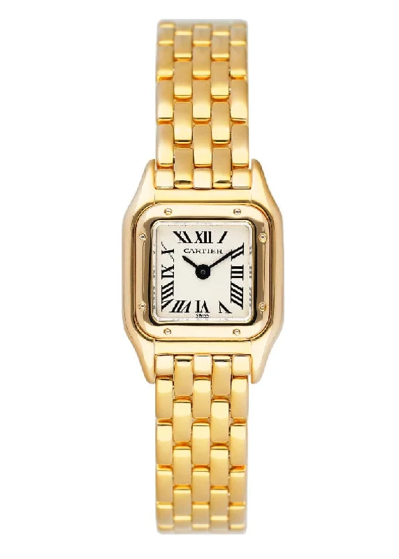 Cartier Watches: Where Luxury Meets Performance –Cartier Panthere Mini W25034B9 18K Yellow Gold Ladies Watch