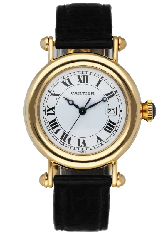 Explore Cartier Watches for Elegant Style –Cartier Diabolo 1420 18K Yellow Gold Ladies Watch