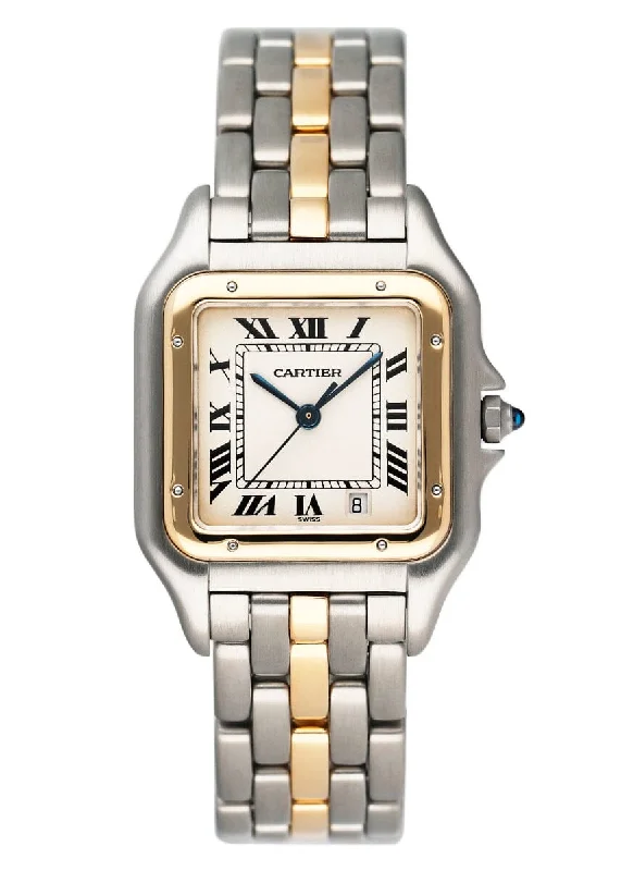 Find Your Perfect Cartier Watch with Classic Design –Cartier Panthere W25028B5 Midsize One Row Ladies Watch