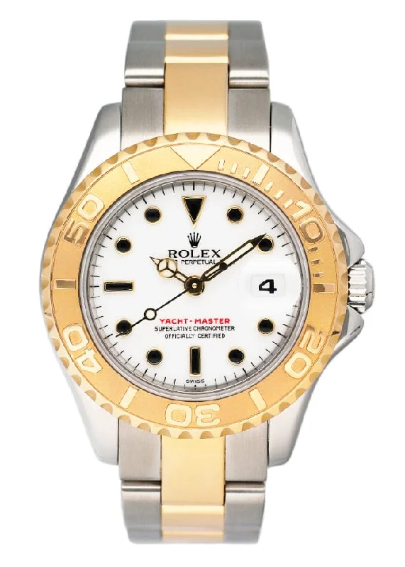 Explore Rolex Watches for Iconic Design –Rolex Yacht Master 69623 18K Yellow Gold & Stainless Steel Ladies Watch