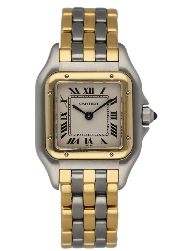 Find Classic Cartier Models Online –Cartier Panthere 1120 Three Row Ladies Watch