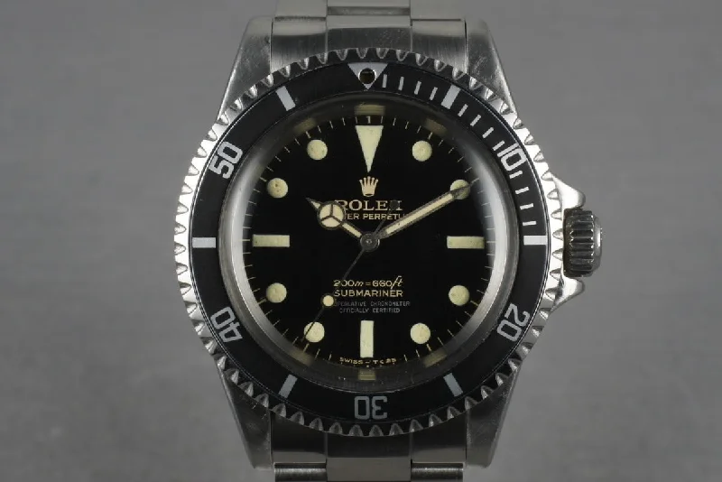 Rolex Watches: Perfect for Every Style –1966 Rolex Submariner 5512 with Glossy Bart Simpson Gilt Dial