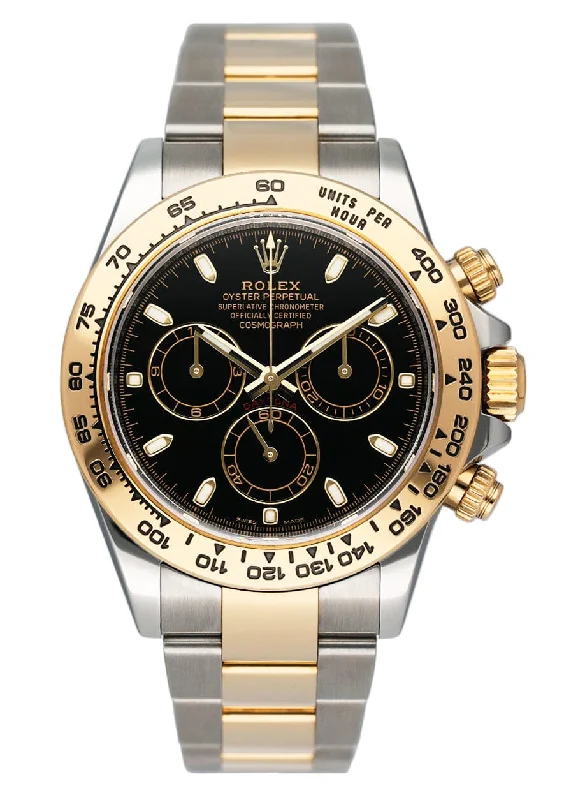 Rolex Watches: The Ultimate Luxury Experience –Rolex Daytona 116503 Two Tone Black Dial Mens Watch