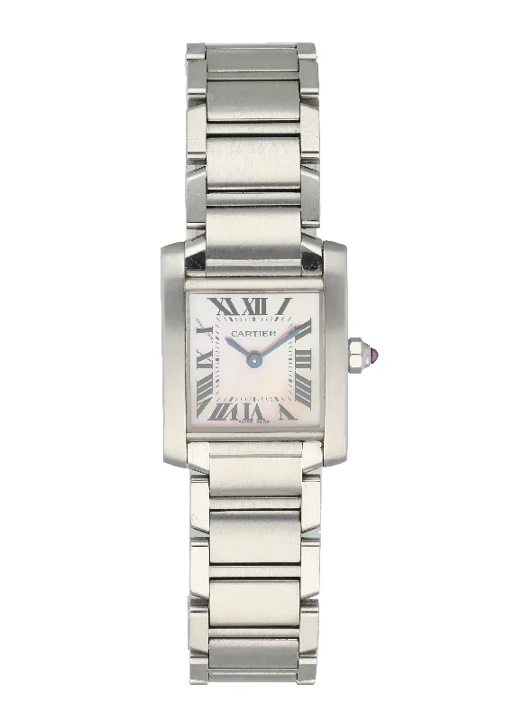 Discover Cartier Watches for Unmatched Style –Cartier Tank Francaise 2384 Pink MOP Ladies Watch