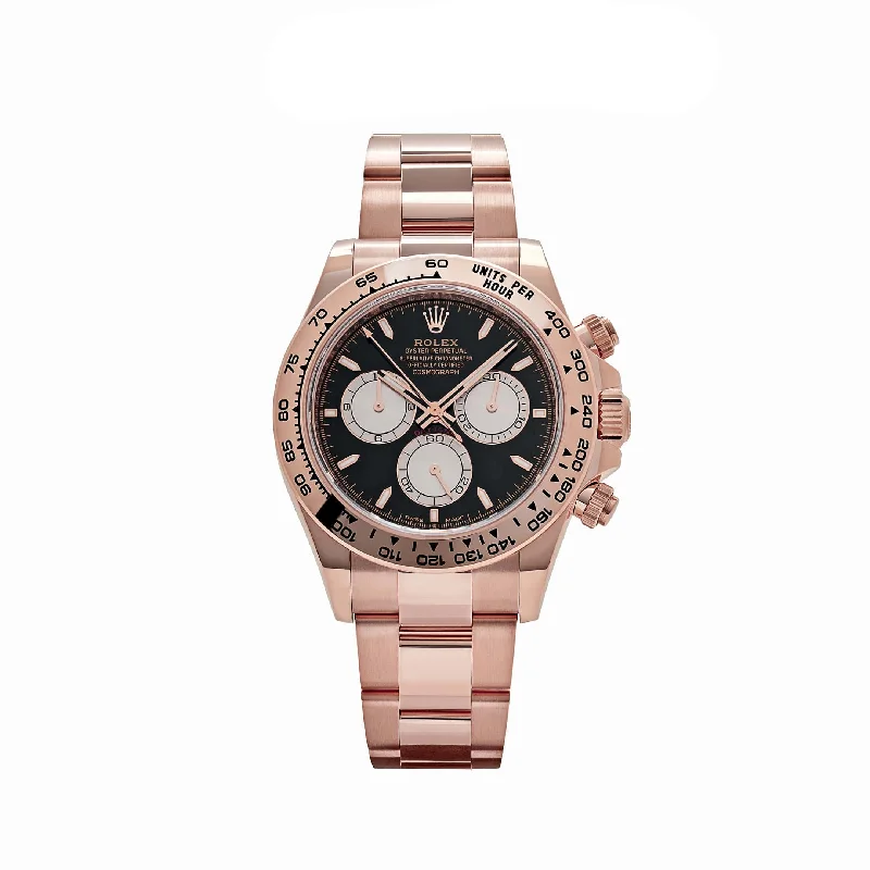 Swiss Rolex Watches for Precision Lovers –Rolex Daytona 126505 Rose Gold Bright Black and Sundust Dial (2023)