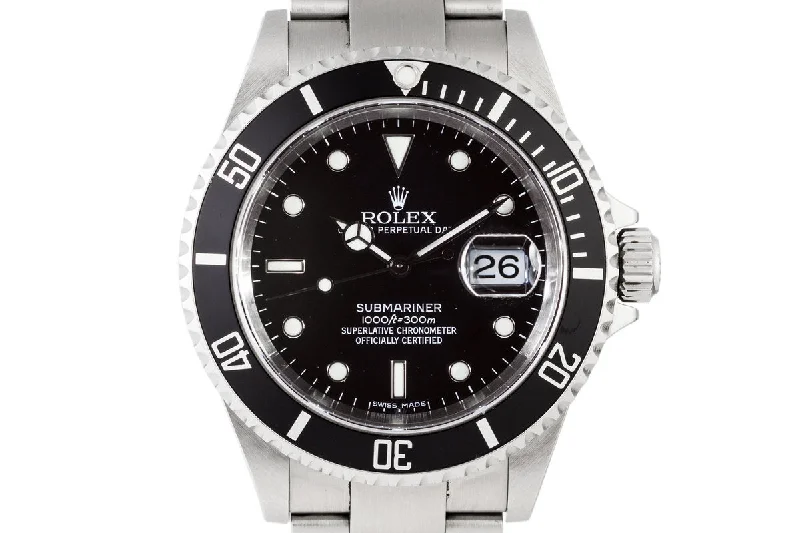 Rolex Watches: The Epitome of Swiss Precision –2005 Rolex Submariner 16610