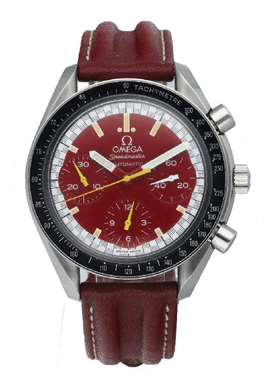 Discover Omega Watches for Investment and Style –Omega Speedmaster Michael Schumacher 3510.61.00 Mens Watch